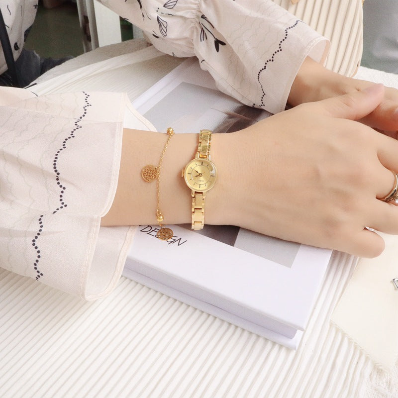 Retro Thin Chain Exquisite Quartz Watch