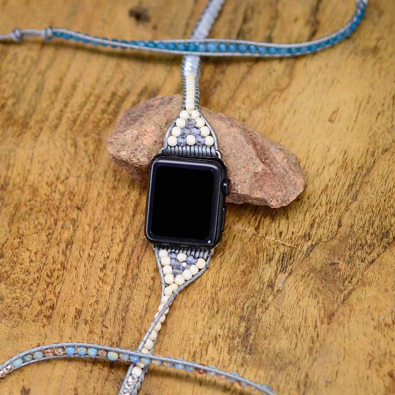 Popular Accessories Natural Stone Woven Watch Band - Kaldas Online Shopping