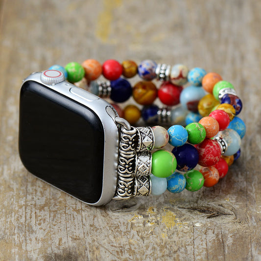 7-color Handmade Stretch Smart Watch Band - Kaldas Online Shopping