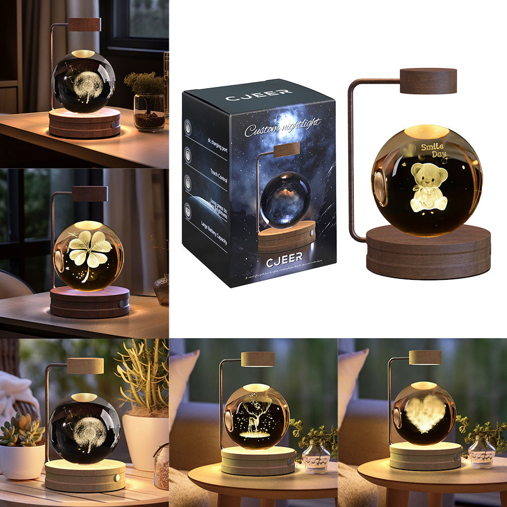 USB Cosmic Dinosaur Night Light