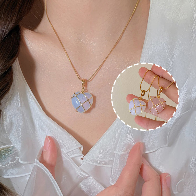 Fashion Moonstone Necklace - Kaldas Online Shopping