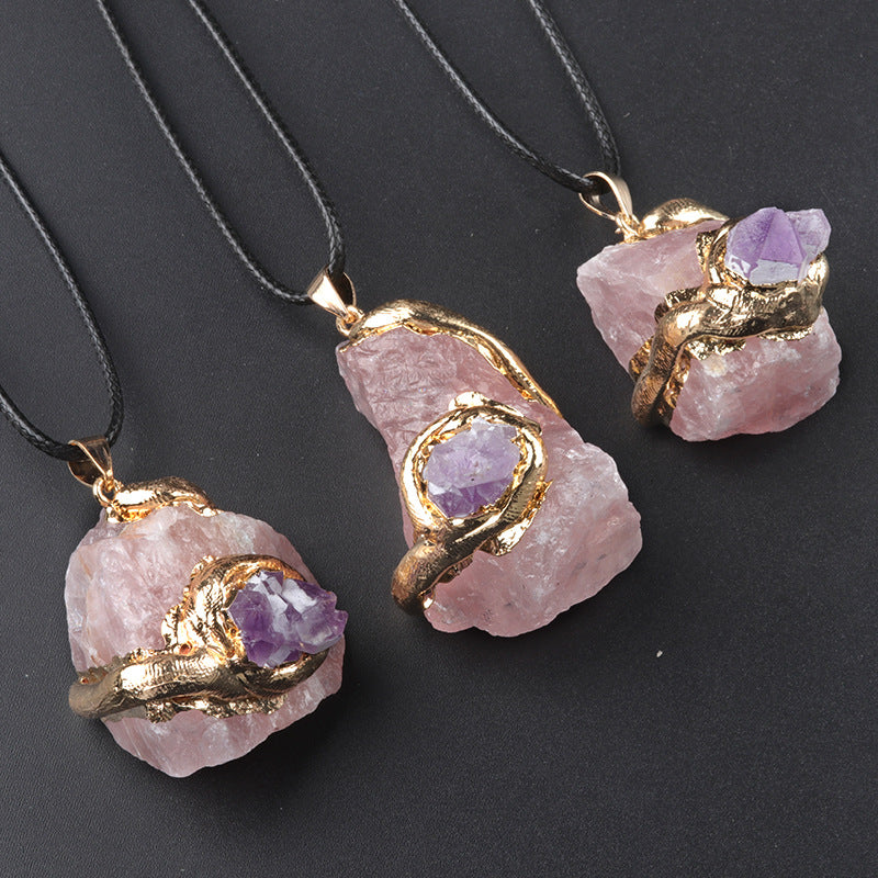 Crystal Stone Multicolor Necklace - Kaldas Online Shopping