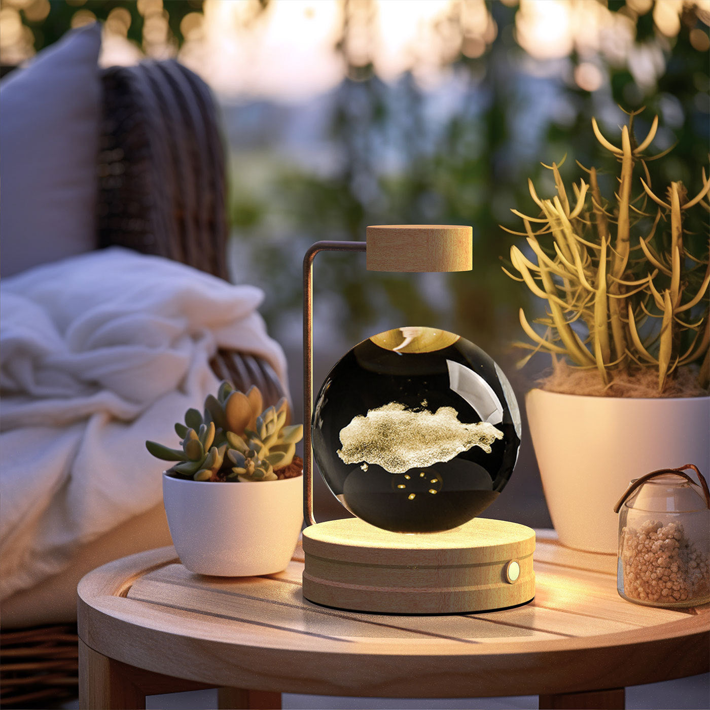 USB Cosmic Dinosaur Night Light