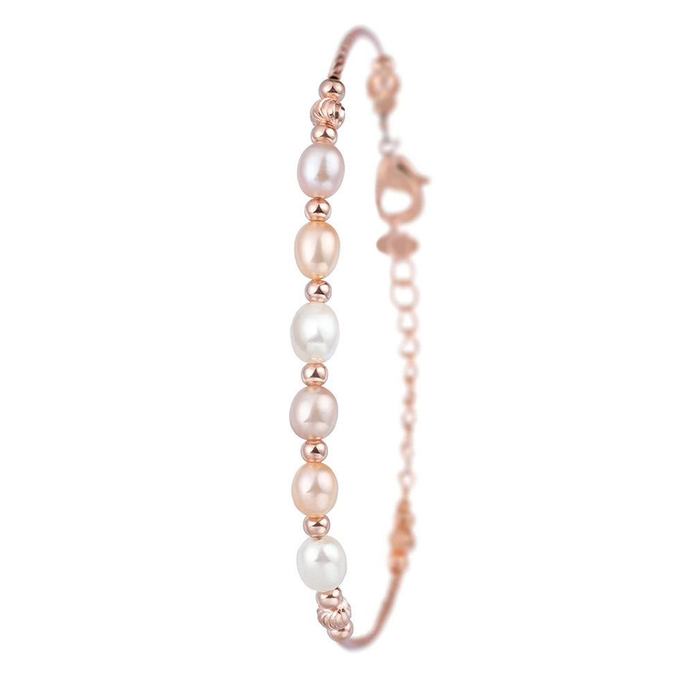 Natural Freshwater Pearl Strap Watch - Kaldas Online Shopping