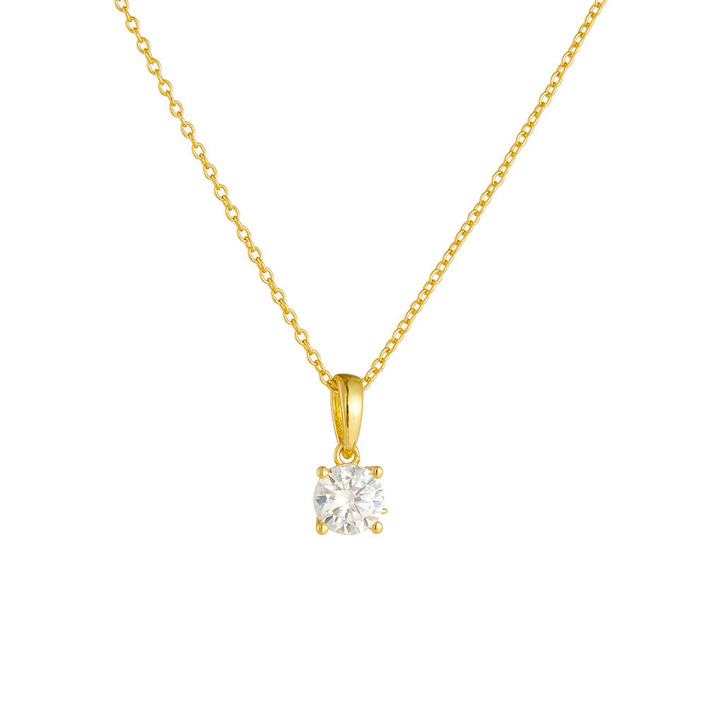 S925 Sterling Silver Luxe Claw Necklace - Kaldas Online Shopping